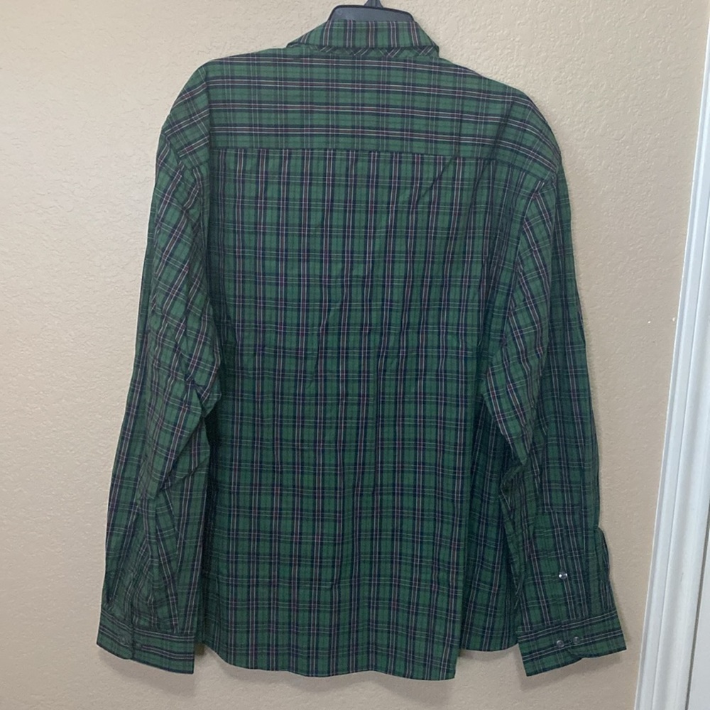 Men’s Club Room Performance Slim Fit Button Down Shirt NWT Size XXL - Picture 7 of 9